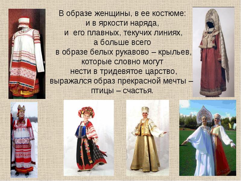 Проект на тему народные костюмы