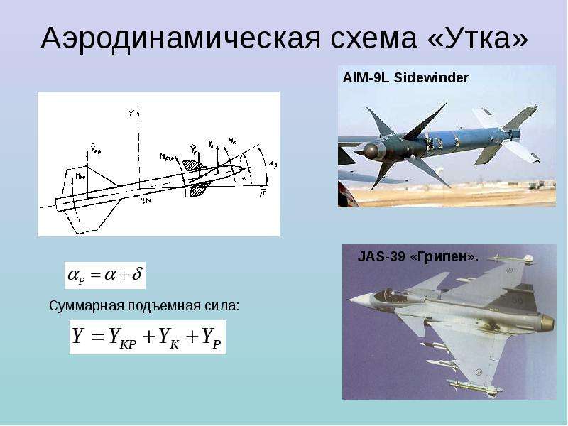 Аэродинамическая схема утка