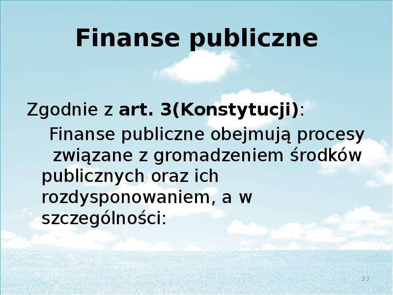 System I Struktura Finansów Publicznych - презентация, доклад, проект ...