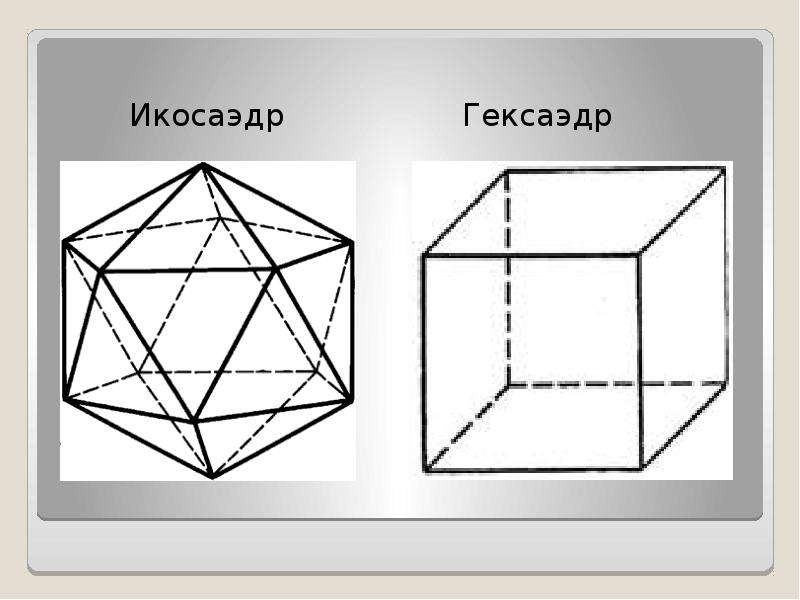 Гексаэдр фото геометрическая фигура