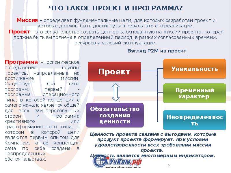 Программа и портфель проектов