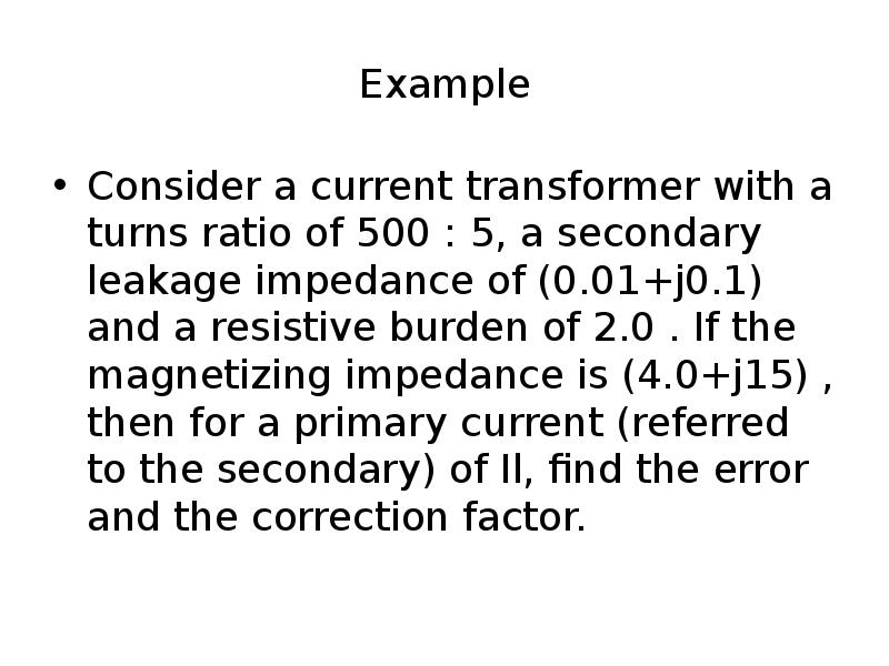 Consider examples