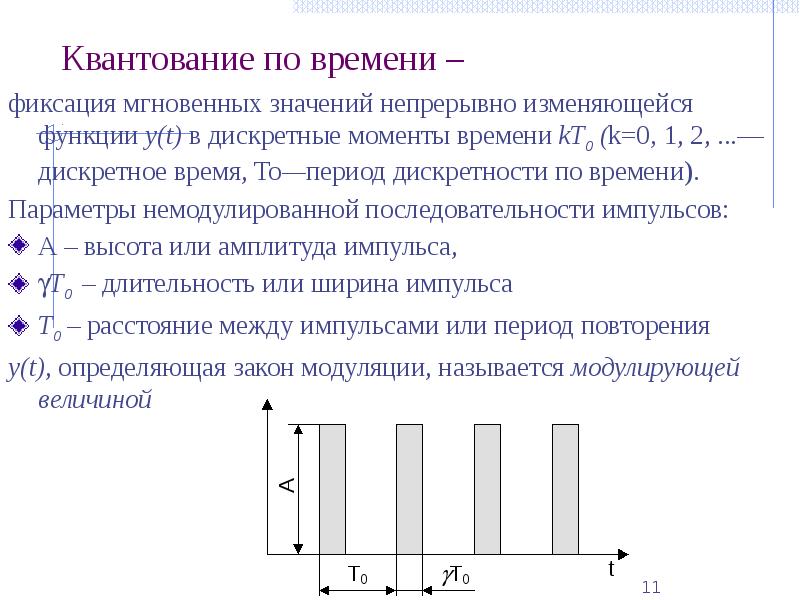 Дискретное время