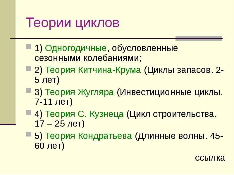 Теория циклов. Инвестиционная теория цикла. Цикл 7 лет. Циклы 7-8 лет Автор.