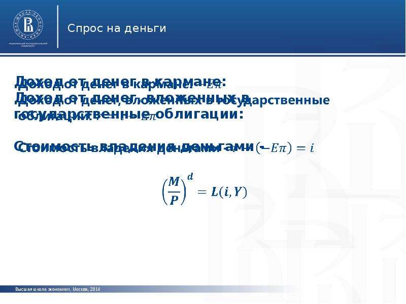 Схема канала процентной ставки