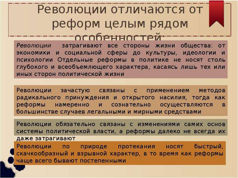 Какие положения проекта на ваш взгляд носили революционный характер