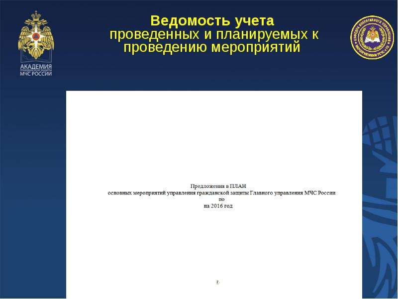 В план основных мероприятий гу мчс россии по субъекту рф включаются мероприятия проводимые