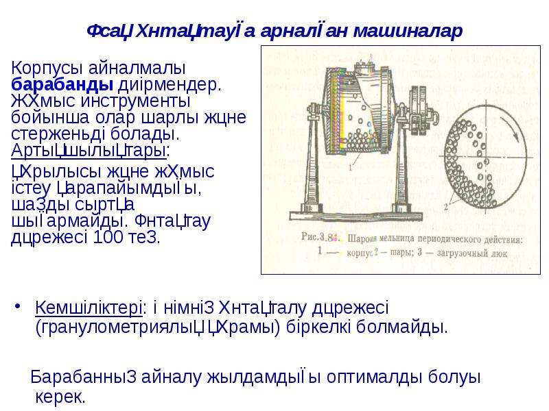 Машина жұмысының терминологиясы