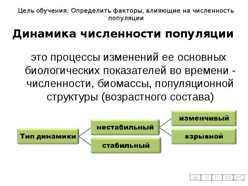 Факторы динамики