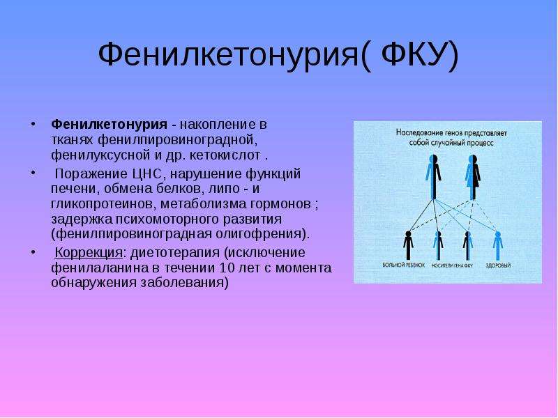 Генетические заболевания презентация 11 класс