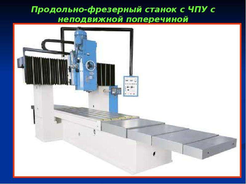 Продольно фрезерные станки презентация