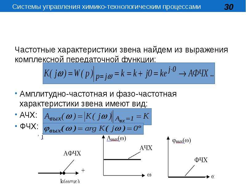 Системы управления химико технологическими системами