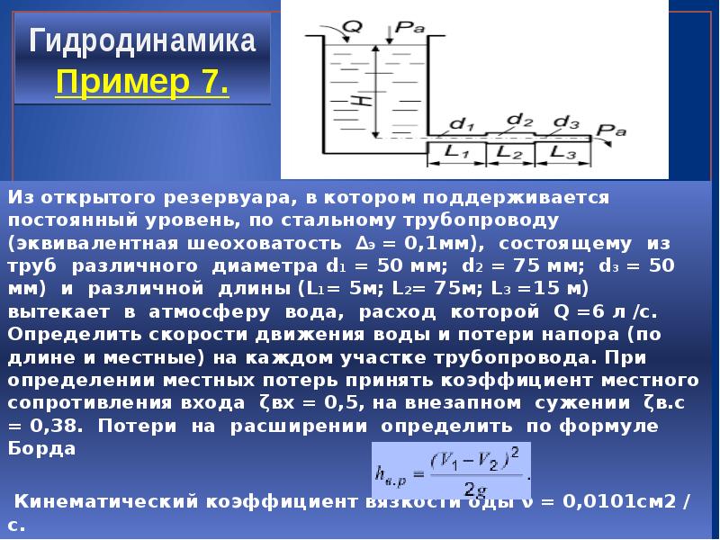 Теплообмен гидродинамика