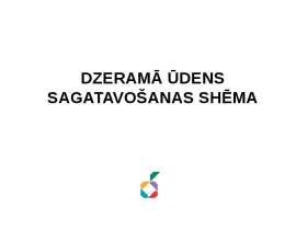 Dzeramā ūdens sagatavošanas shēma
