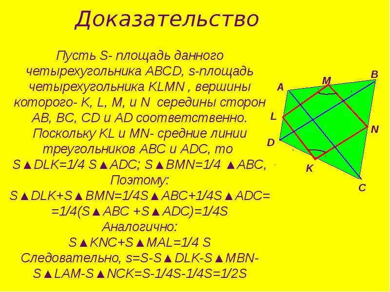 Параллелограмм вариньона проект