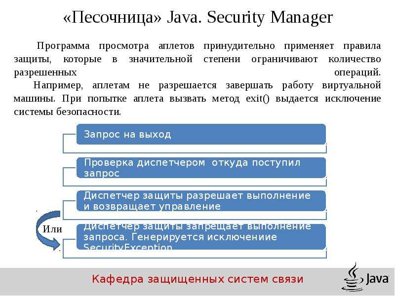 Class security java