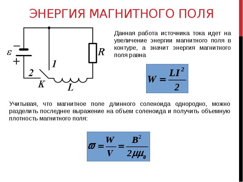 Частота энергии магнитного поля