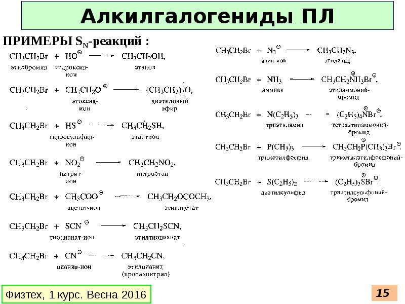 Связь c n. Галогенпроизводные примеры формул. Метилмедроксипирина цетат.