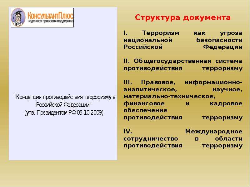 Международный терроризм угроза национальной безопасности россии обж 9 класс презентация