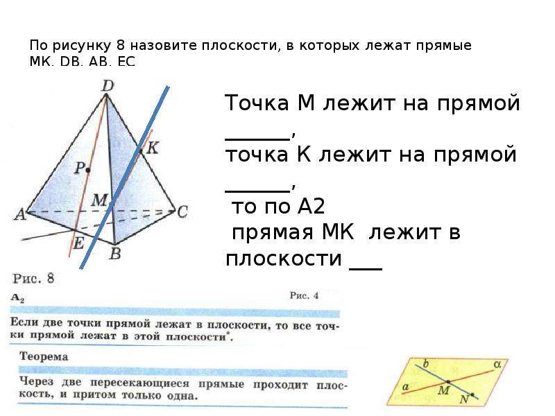 Угол между прямыми в пространстве 10 класс презентация