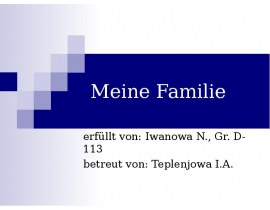 Meine Familie
