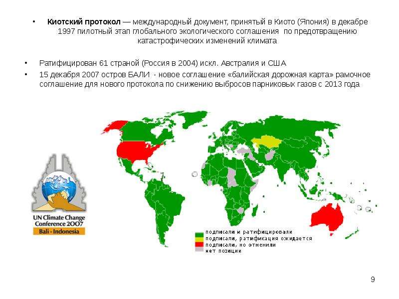 Киотский протокол фото