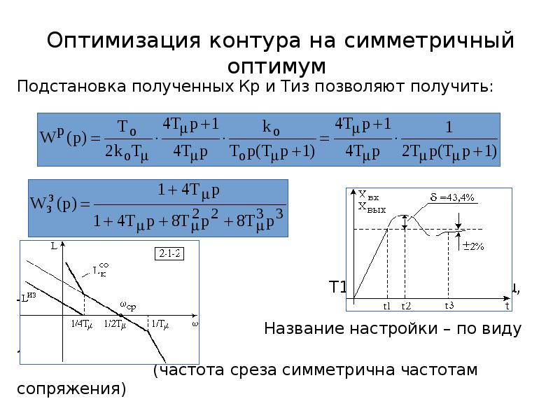 Оптимум настройка