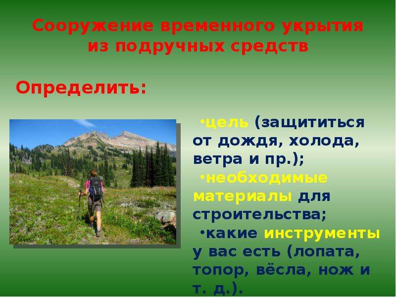 Презентация безопасность в природной среде 10 класс