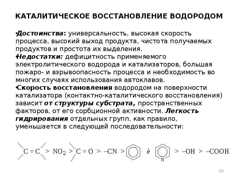 Процесс восстановления отражает схема