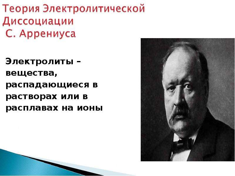 Презентация вклад отечественных ученых в развитие теории электролитической диссоциации