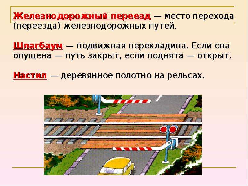 На чертеже изображен шлагбаум закрывающий проезд через железнодорожное полотно на сколько опустится