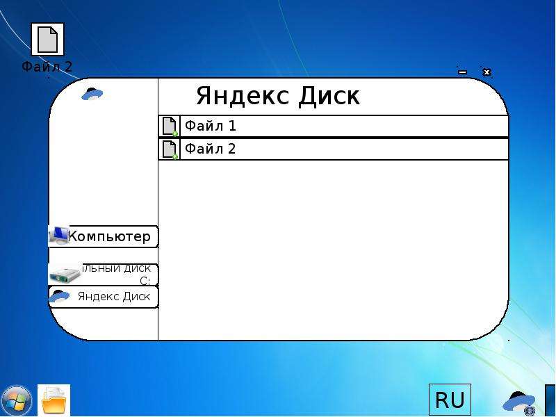 Яндекс Диск. Знакомимся с синхронизацией, слайд №3