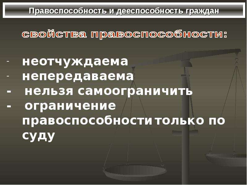 Гражданская дееспособность может быть ограничена. Правоспособность и дееспособность граждан. Гражданская правоспособность и дееспособность. Понятие правоспособности. Понятие правоспособности и дееспособности.