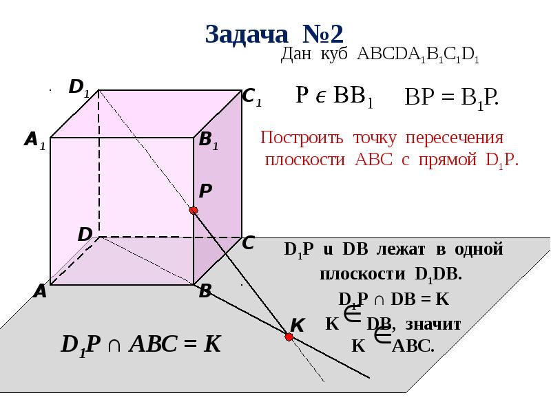 На рисунке 1 постройте точки пересечения прямой mn с плоскостями abc a1b1c1 вариант 3