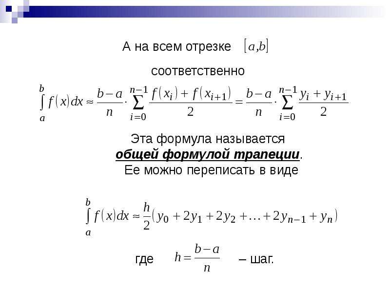 Формула симпсона презентация