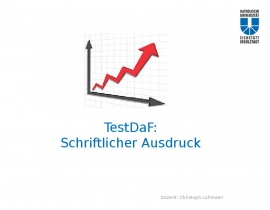 TestDaF: Schriftlicher Ausdruck