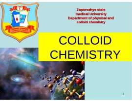 Colloid chemistry