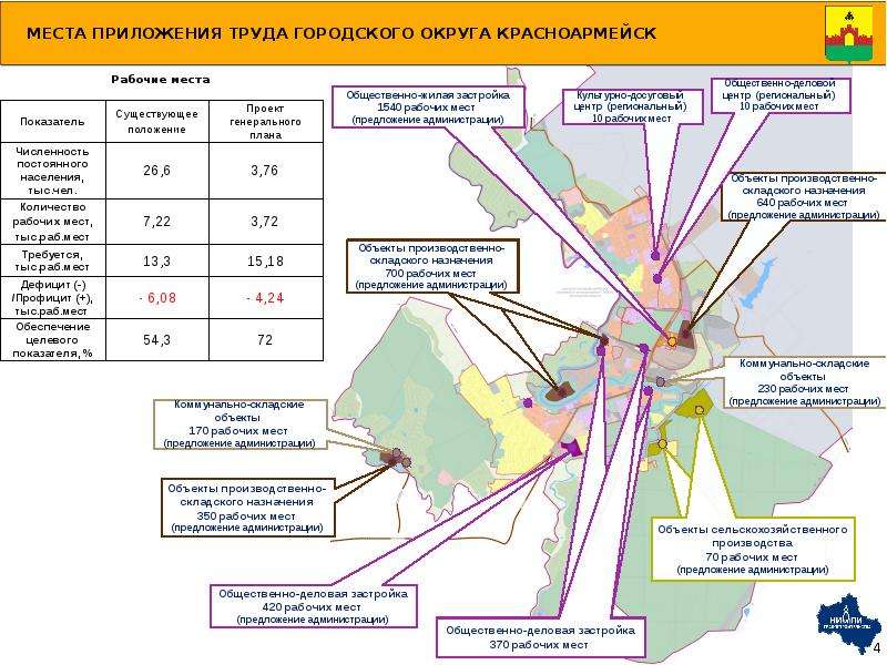 Карта красноармейска московской