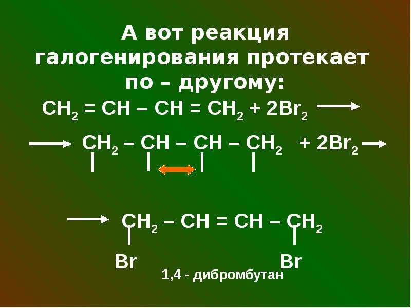 Алкадиены химические свойства презентация