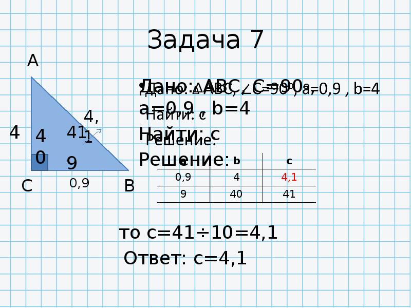 Дано abc c 90