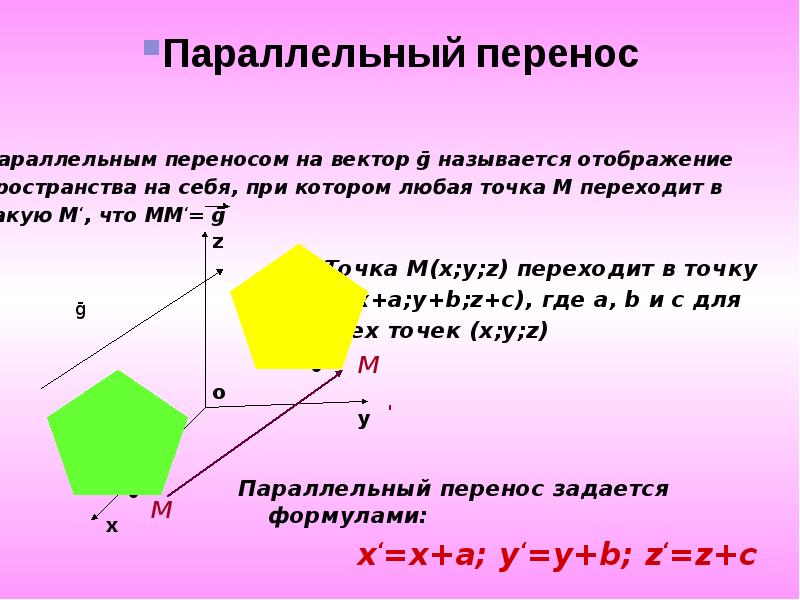 Геометрические преобразования 9 класс мерзляк презентация