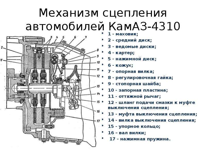 Сцепление автомобиля презентация