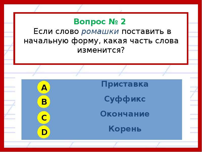 Состав слова проект по русскому языку 3 класс