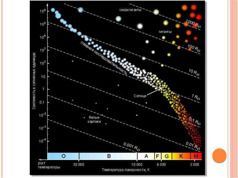 Солнце на диаграмме герцшпрунга рессела входит в последовательность сверхгигантов гигантов главную
