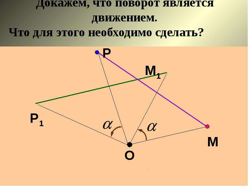 Как называется поворот. Поворот плоскости является движением. Поворот движение геометрия. Докажите что поворот является движением кратко. Свойства поворота в геометрии.