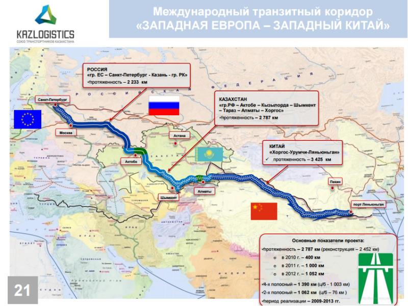 Проект европа западный китай