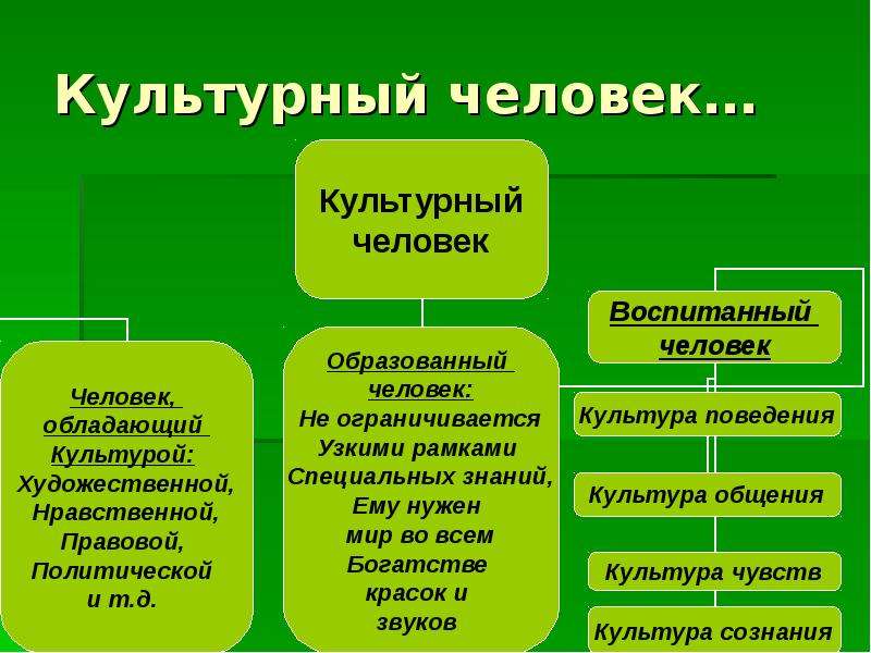 Понятие культуры презентация