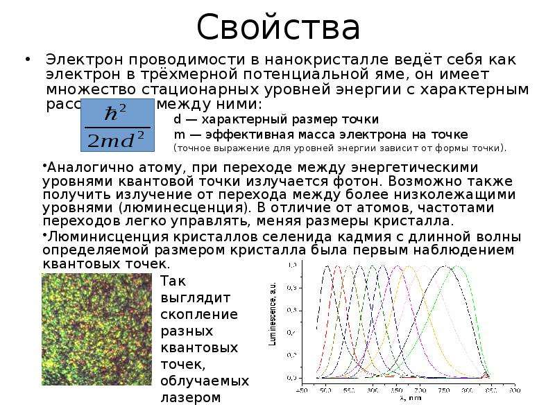 Свойства электрона. Электроны проводимости. Характеристики электрона. Трехмерная потенциальная яма.