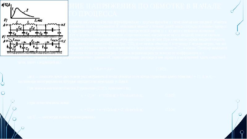 Переходные процессы в трансформаторах презентация