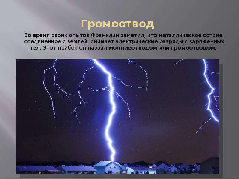 Молния газовый разряд в природных условиях проект по физике